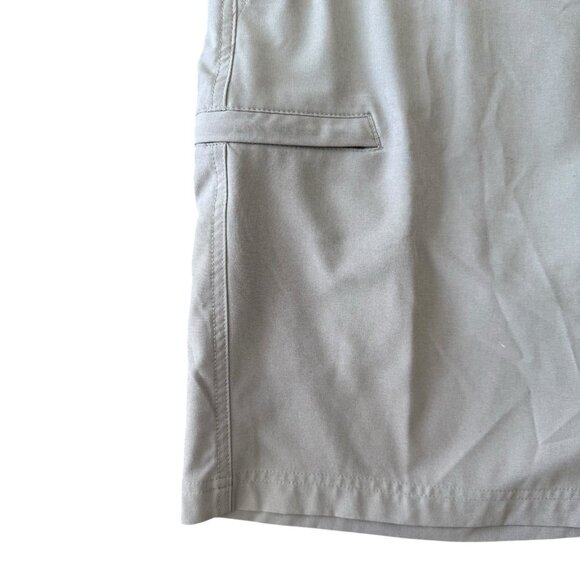 Columbia Global Adventure Shorts Mens 36 Lightweight Stretch Omni Shield Tan - Picture 2 of 7